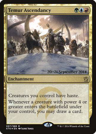 Temur Ascendancy [Khans of Tarkir Promos] - Destination Retro
