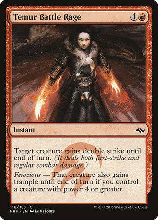 Temur Battle Rage [Fate Reforged] - Destination Retro