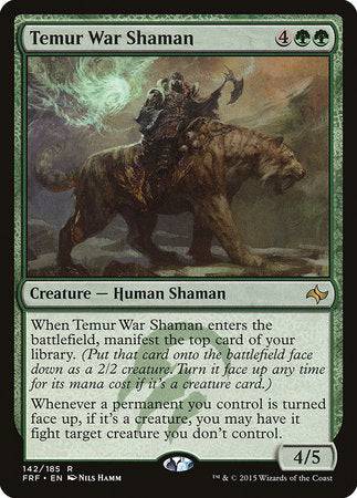 Temur War Shaman [Fate Reforged] - Destination Retro