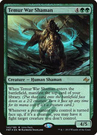 Temur War Shaman [Fate Reforged Promos] - Destination Retro