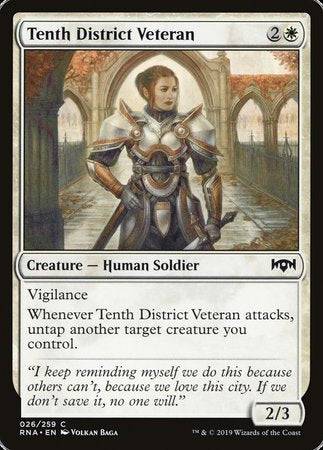 Tenth District Veteran [Ravnica Allegiance] - Destination Retro