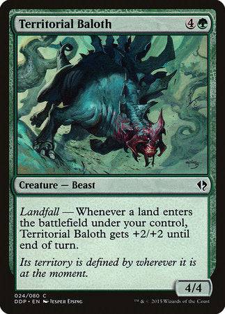 Territorial Baloth [Duel Decks: Zendikar vs. Eldrazi] - Destination Retro