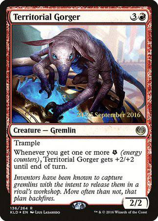 Territorial Gorger [Kaladesh Promos] - Destination Retro