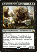 Tetzimoc, Primal Death [Rivals of Ixalan Prerelease Promos] - Destination Retro