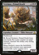 Tetzimoc, Primal Death [Rivals of Ixalan Promos] - Destination Retro