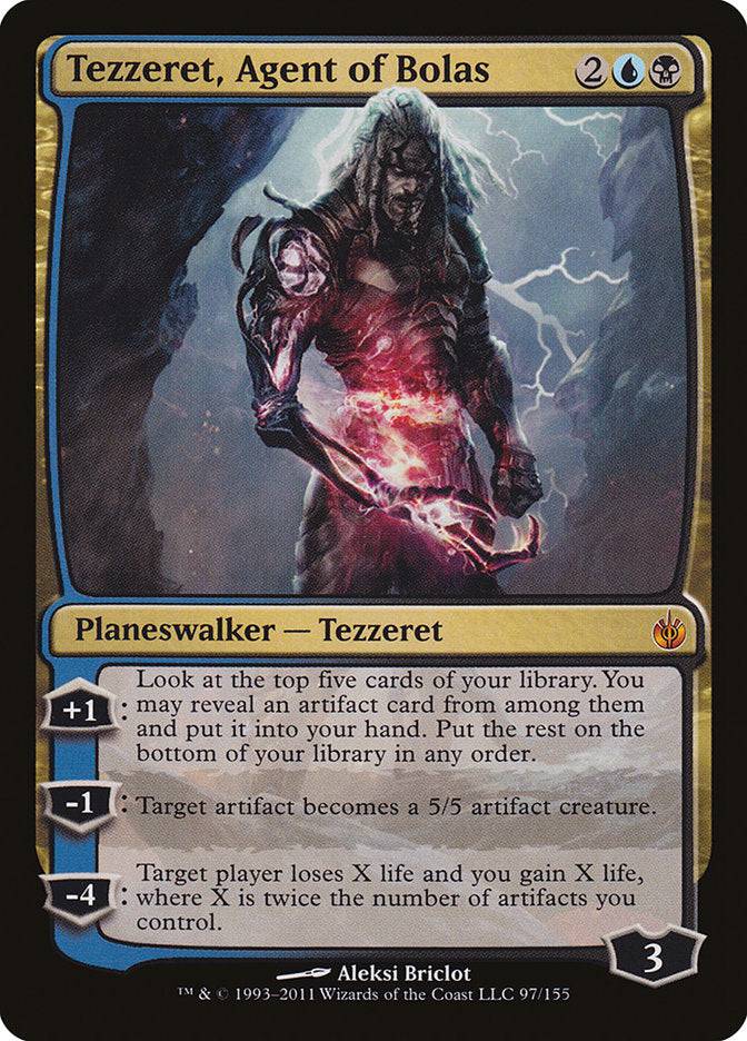 Tezzeret, Agent of Bolas [Mirrodin Besieged] - Destination Retro