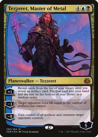 Tezzeret, Master of Metal [Aether Revolt] - Destination Retro