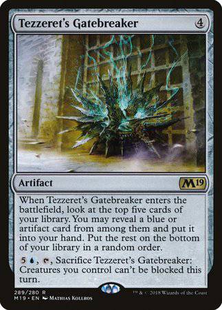 Tezzeret's Gatebreaker [Core Set 2019] - Destination Retro