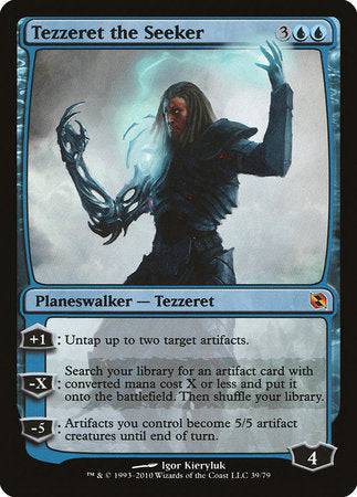 Tezzeret the Seeker [Duel Decks: Elspeth vs. Tezzeret] - Destination Retro