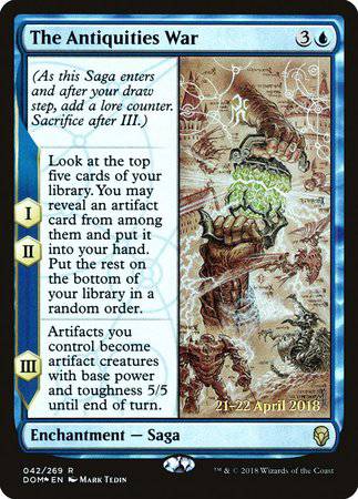 The Antiquities War [Dominaria Promos] - Destination Retro