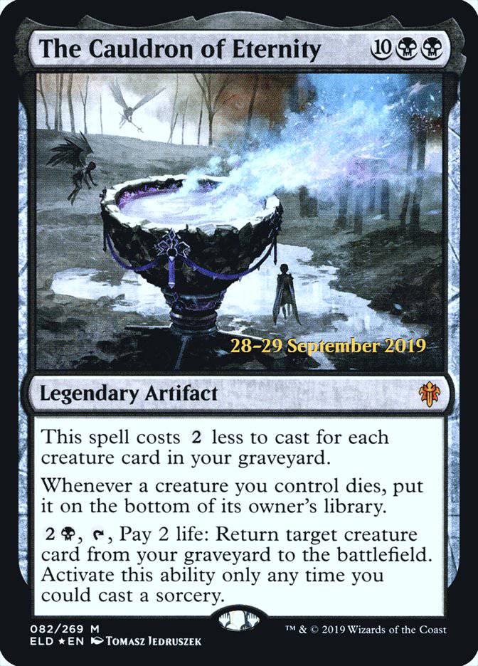 The Cauldron of Eternity  [Throne of Eldraine Prerelease Promos] - Destination Retro