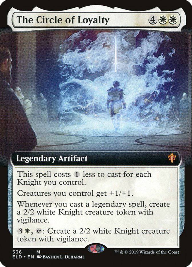 The Circle of Loyalty (Extended Art) [Throne of Eldraine] - Destination Retro