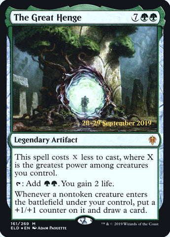 The Great Henge  [Throne of Eldraine Prerelease Promos] - Destination Retro