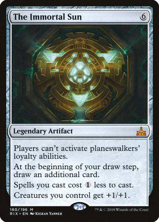 The Immortal Sun [Rivals of Ixalan] - Destination Retro