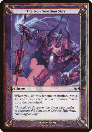 The Iron Guardian Stirs (Archenemy) [Archenemy Schemes] - Destination Retro
