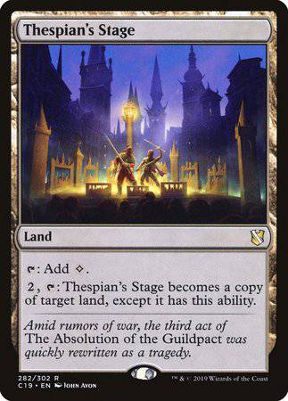 Thespian's Stage [Commander 2019] - Destination Retro