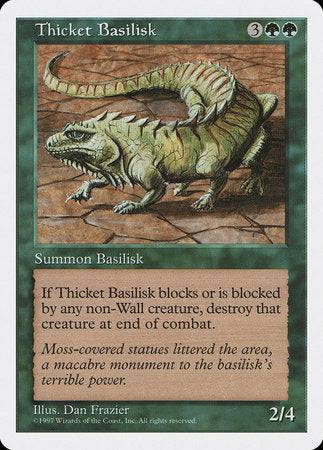 Thicket Basilisk [Fifth Edition] - Destination Retro