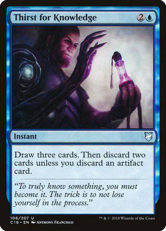 Thirst for Knowledge [Commander 2018] - Destination Retro
