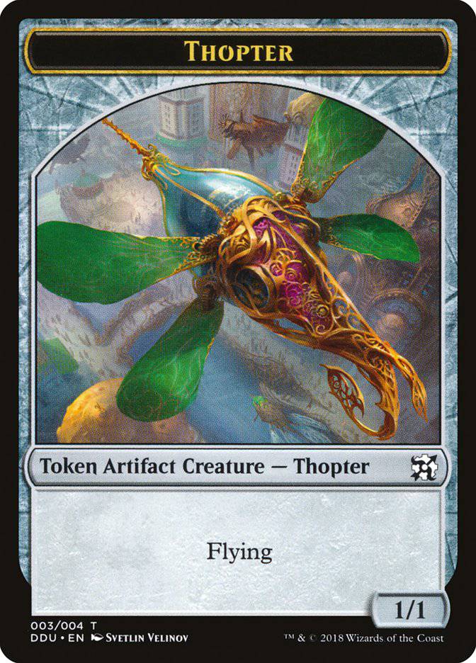 Thopter (003/004) [Duel Decks: Elves vs. Inventors Tokens] - Destination Retro