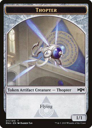 Thopter Token [Ravnica Allegiance Tokens] - Destination Retro