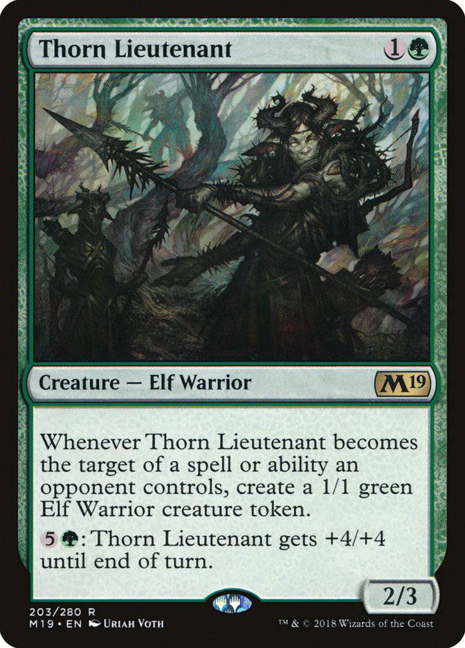 Thorn Lieutenant [Core Set 2019] - Destination Retro