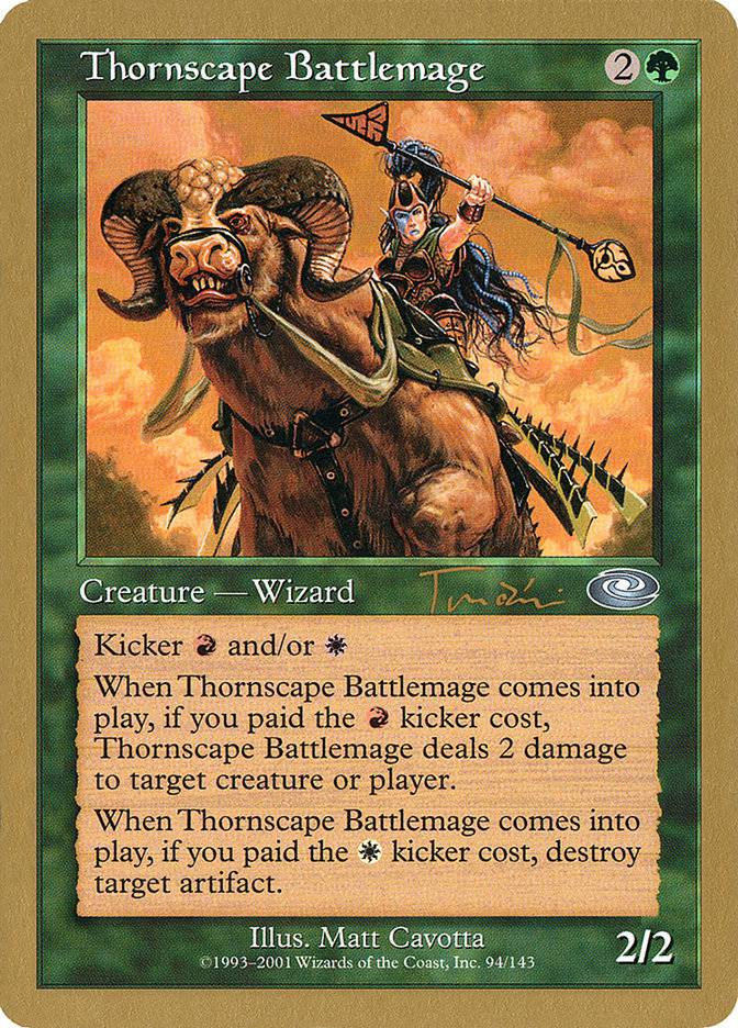 Thornscape Battlemage (Jan Tomcani) [World Championship Decks 2001] - Destination Retro