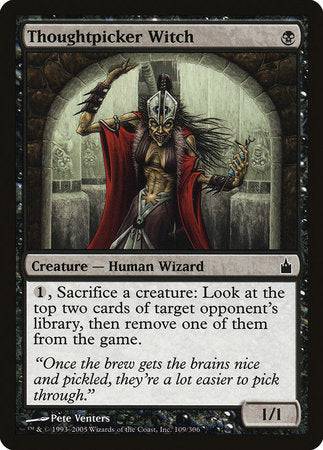Thoughtpicker Witch [Ravnica: City of Guilds] - Destination Retro