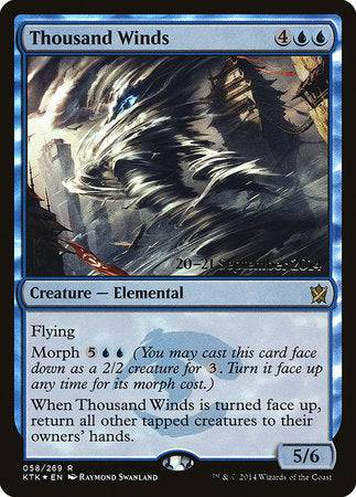 Thousand Winds [Khans of Tarkir Promos] - Destination Retro