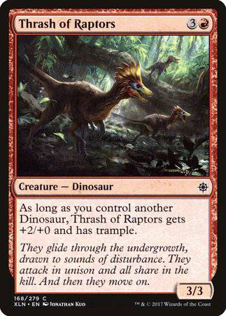 Thrash of Raptors [Ixalan] - Destination Retro
