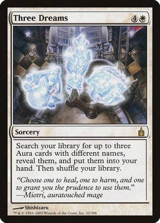 Three Dreams [Ravnica: City of Guilds] - Destination Retro