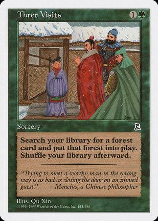 Three Visits [Portal Three Kingdoms] - Destination Retro