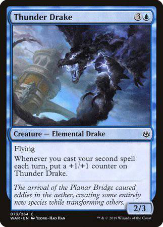 Thunder Drake [War of the Spark] - Destination Retro