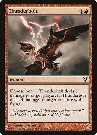 Thunderbolt [Avacyn Restored] - Destination Retro