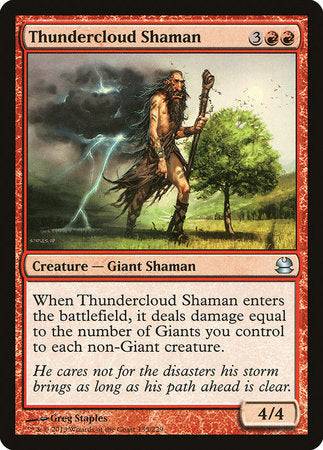 Thundercloud Shaman [Modern Masters] - Destination Retro