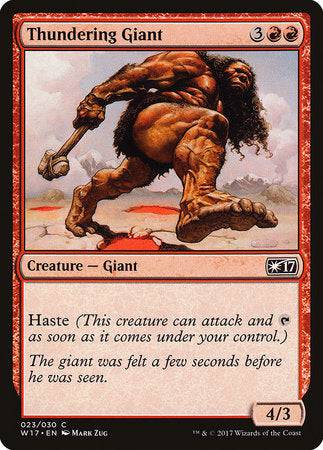 Thundering Giant [Welcome Deck 2017] - Destination Retro