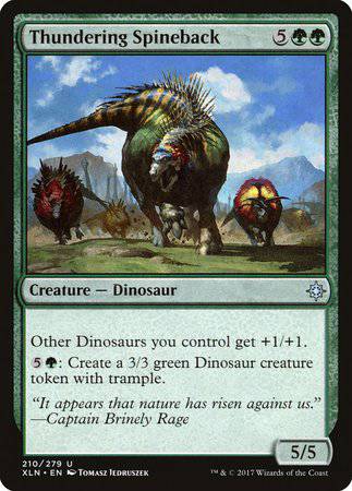 Thundering Spineback [Ixalan] - Destination Retro
