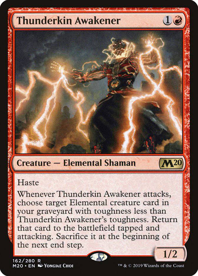 Thunderkin Awakener [Core Set 2020] - Destination Retro