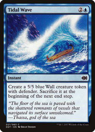 Tidal Wave [Duel Decks: Merfolk vs. Goblins] - Destination Retro