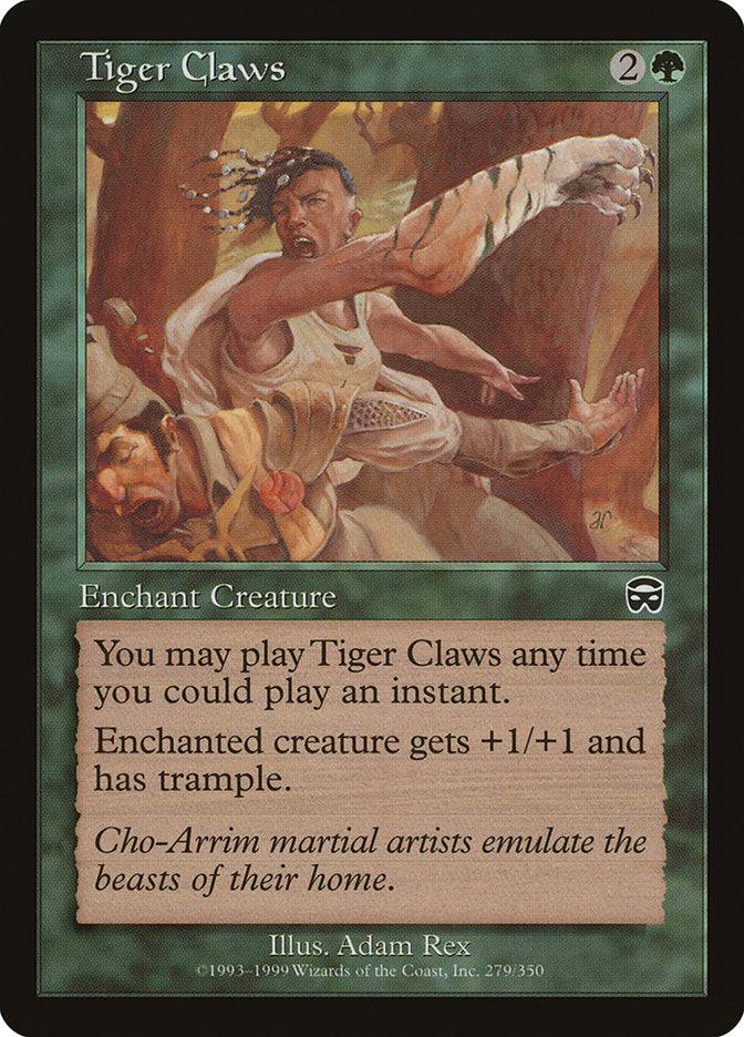 Tiger Claws [Mercadian Masques] - Destination Retro