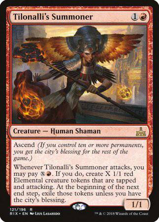 Tilonalli's Summoner [Rivals of Ixalan] - Destination Retro