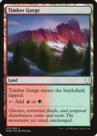 Timber Gorge [Dominaria] - Destination Retro