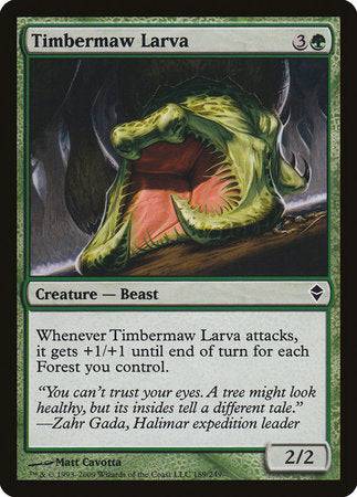 Timbermaw Larva [Zendikar] - Destination Retro