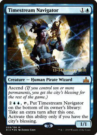 Timestream Navigator [Rivals of Ixalan Promos] - Destination Retro