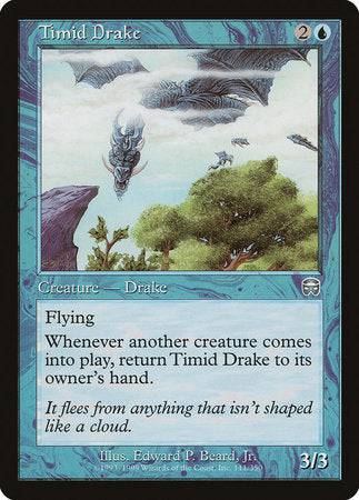 Timid Drake [Mercadian Masques] - Destination Retro