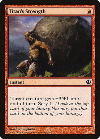 Titan's Strength [Theros] - Destination Retro