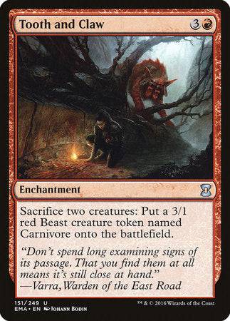 Tooth and Claw [Eternal Masters] - Destination Retro
