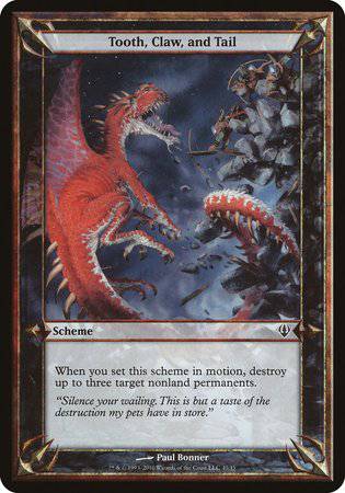Tooth, Claw, and Tail (Archenemy) [Archenemy Schemes] - Destination Retro