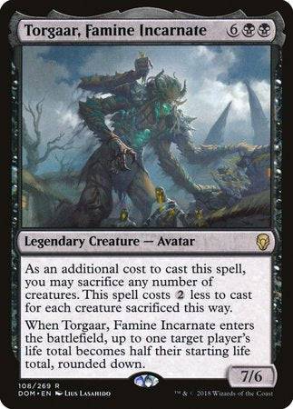 Torgaar, Famine Incarnate [Dominaria] - Destination Retro