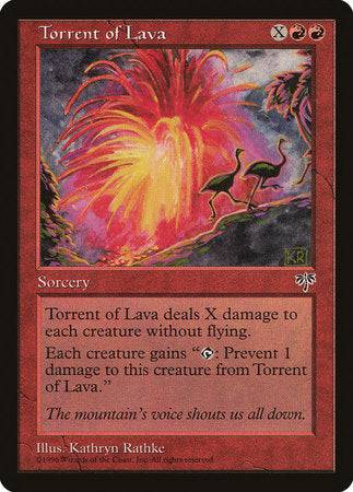 Torrent of Lava [Mirage] - Destination Retro
