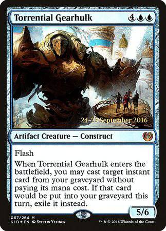 Torrential Gearhulk [Kaladesh Promos] - Destination Retro
